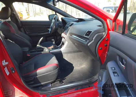 2016 Subaru Wrx Sti Limited из США, поврежденный, VIN JF1VA2Z61G9829922